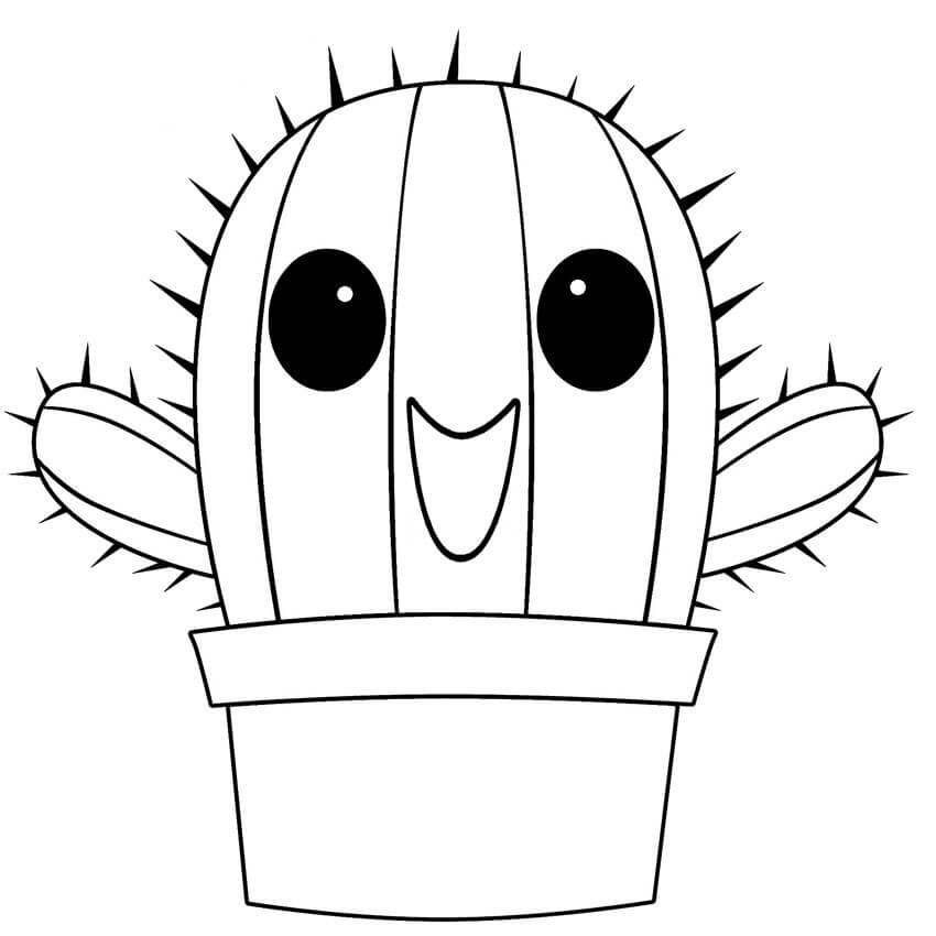 Kaktus Pot yang Menyenangkan