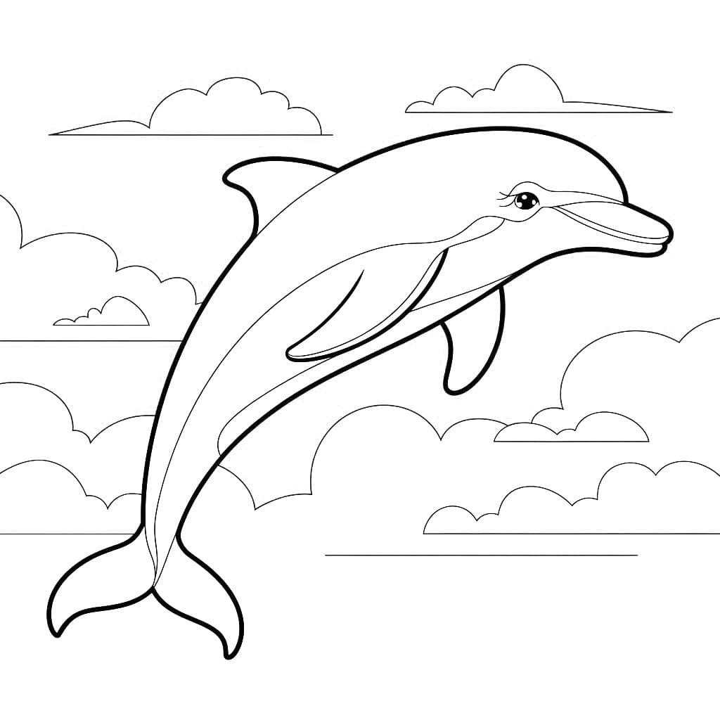 Lumba-lumba dan awan