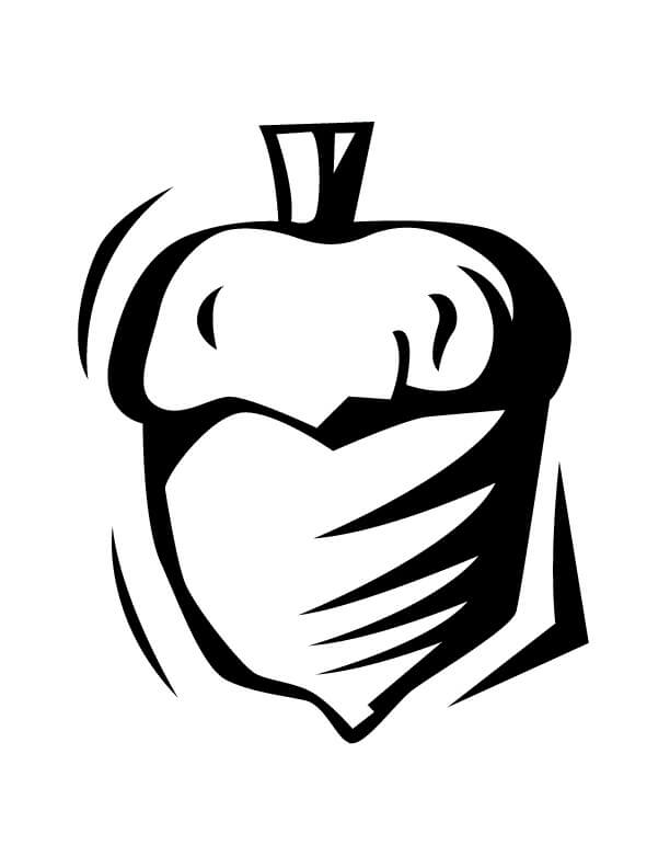 Menggambar Biji Pohon Ek