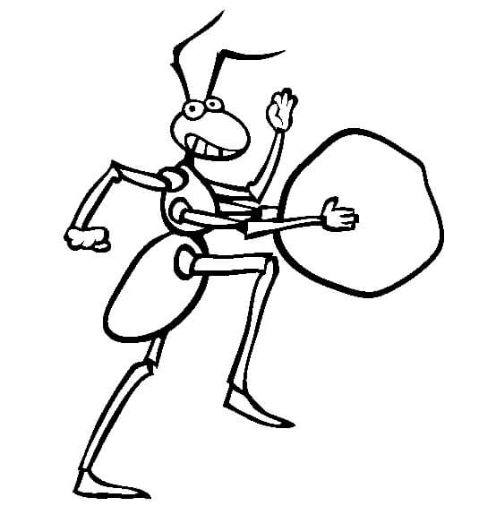 Menggambar Semut Menyenangkan