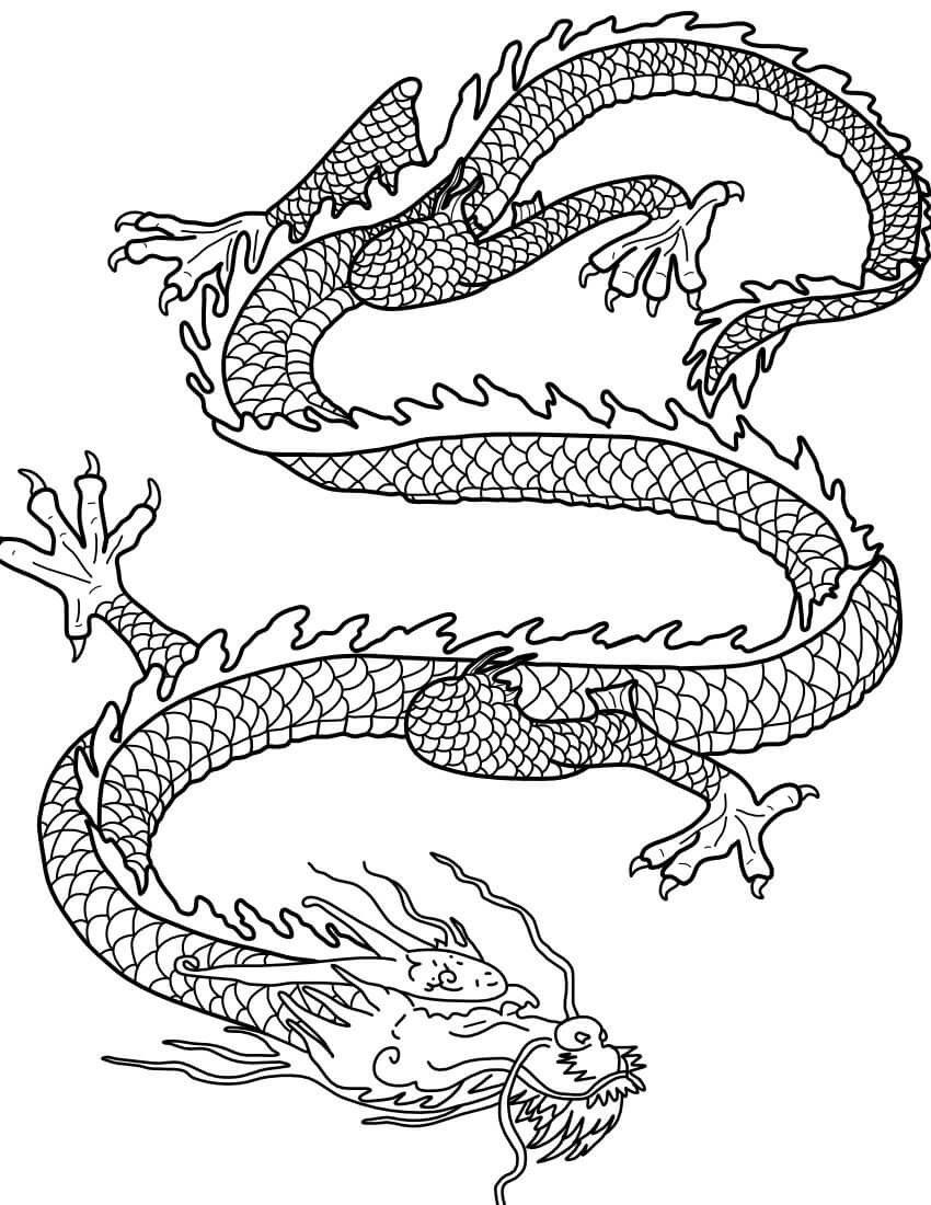 Naga Cina Terbang Keren