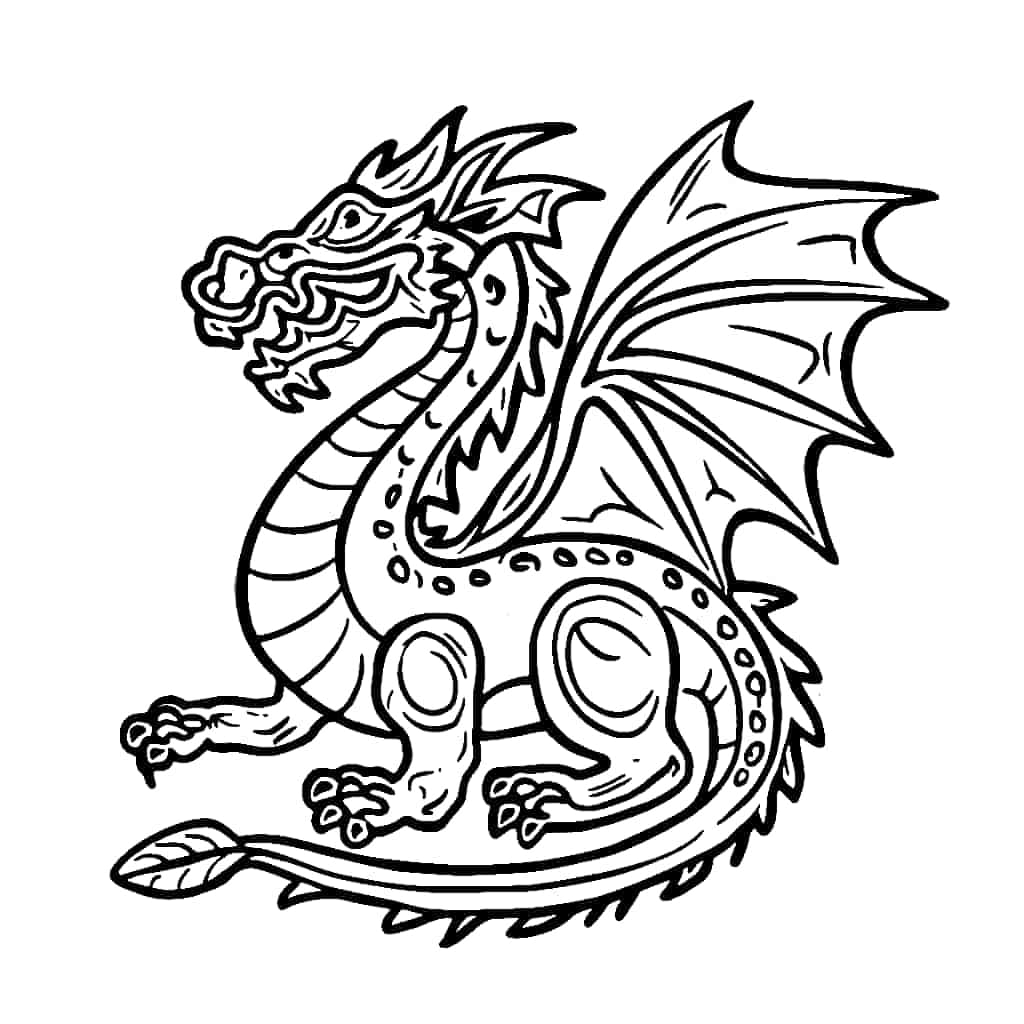 Naga cukup sederhana