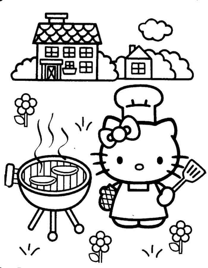 Daging Panggang Hello Kitty