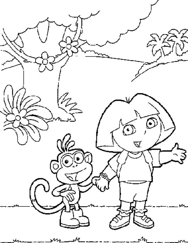 Dora dan Boots di Jungle