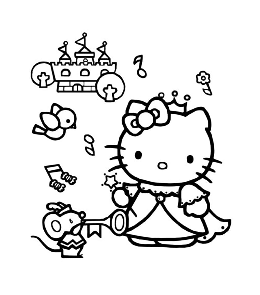 Hello Kitty adalah seorang putri