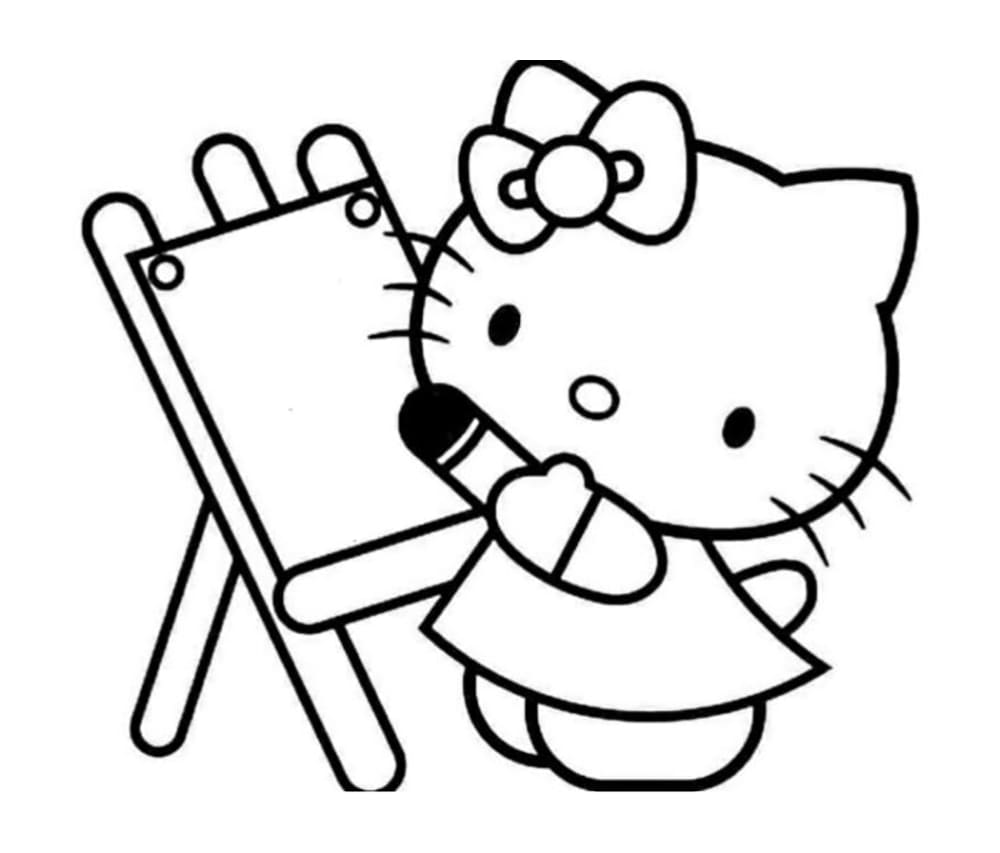 Hello Kitty adalah seorang seniman