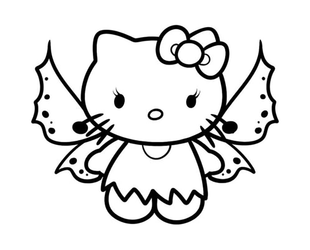 Hello Kitty mempunyai sayap
