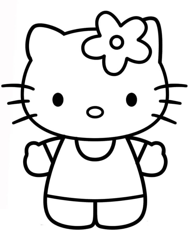 Hello Kitty Sederhana