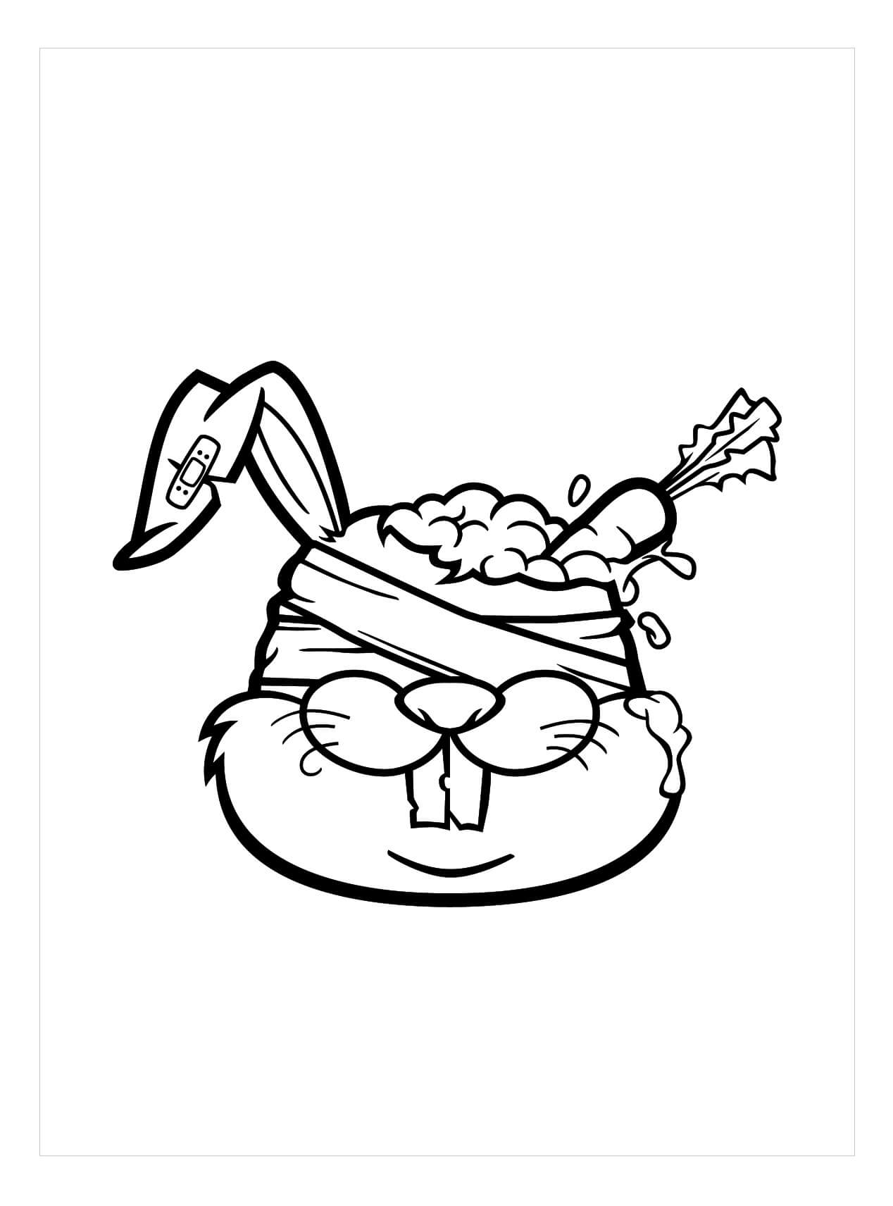 Kepala Kelinci Zombie