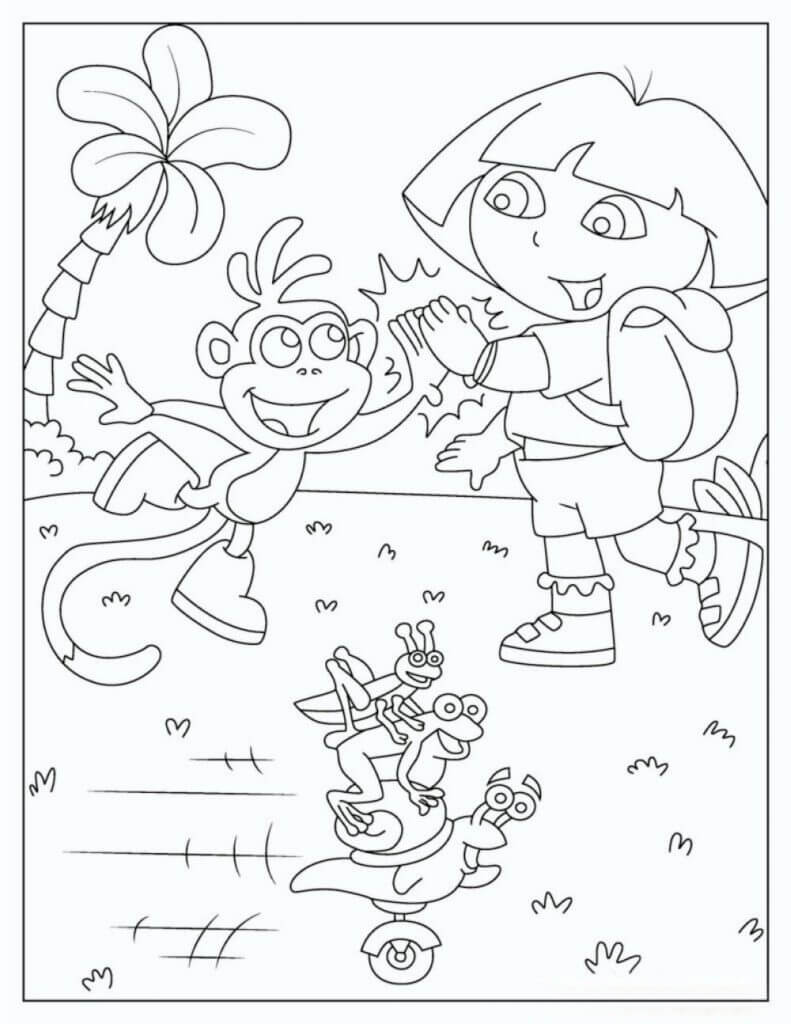 Lucu Dora dan Teman-teman