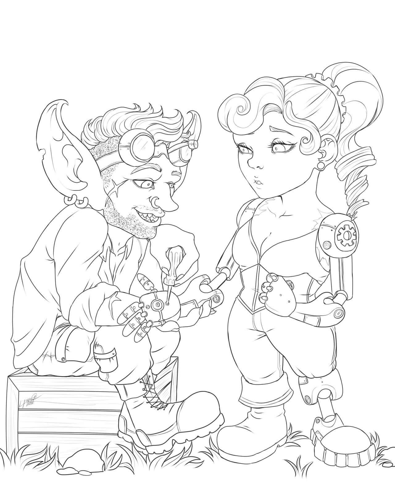 Mechagnome dan Goblin