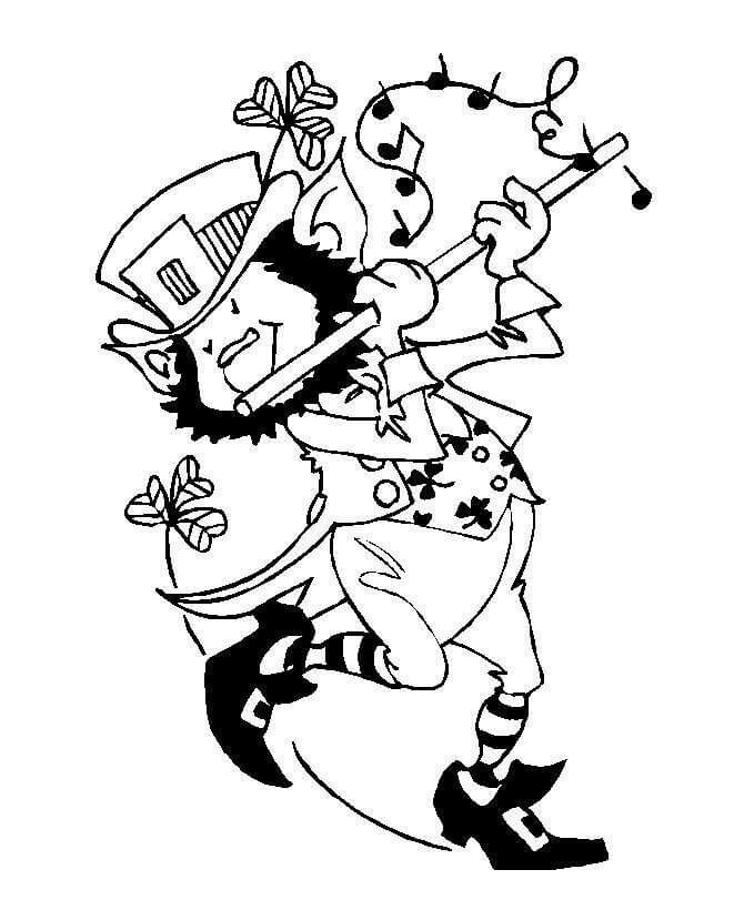 Pria bermain Seruling