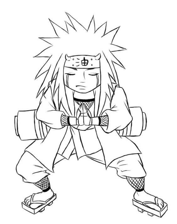 Chibi Jiraiya Lucu Banget