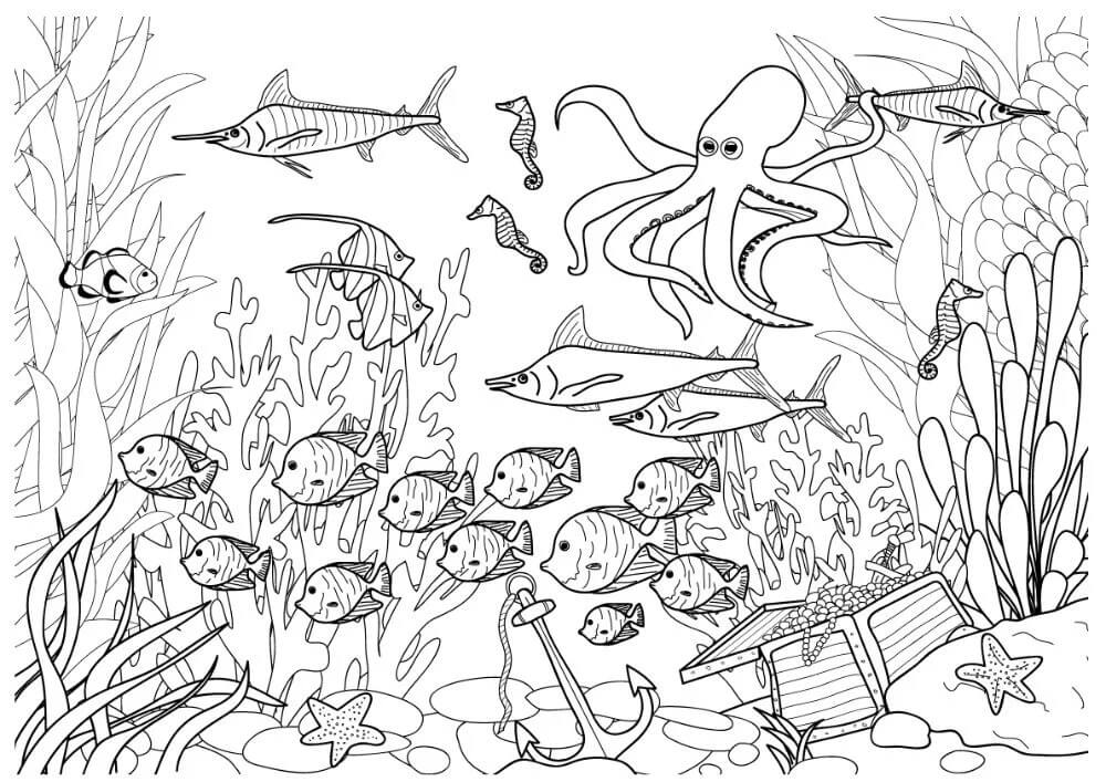 Ikan dan Hewan Dasar