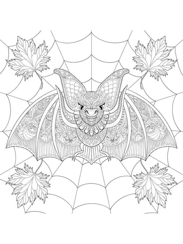 Kelelawar Zentangle