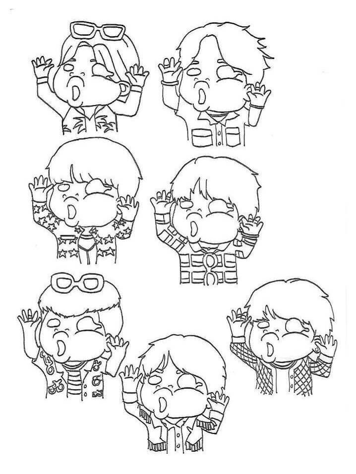 Lucu Chibi BTS