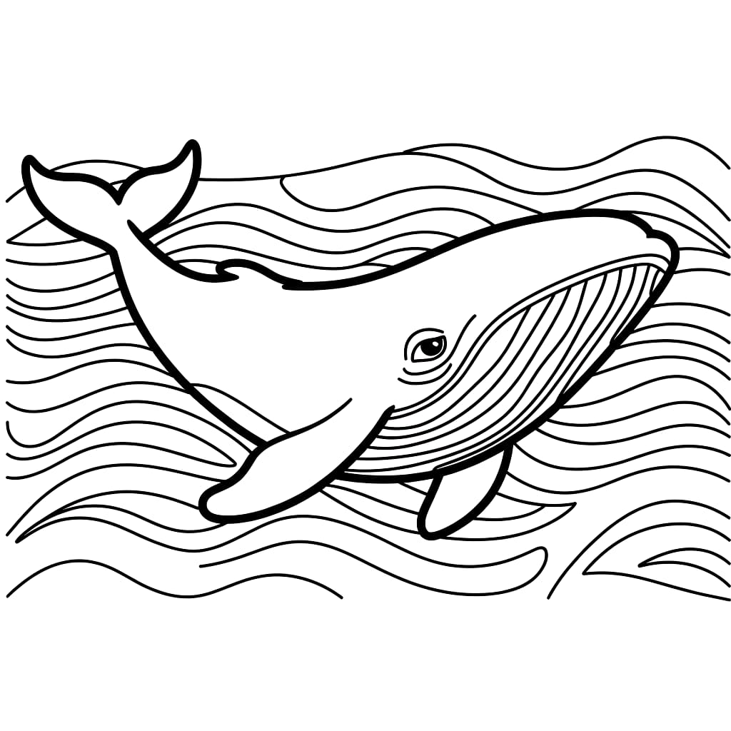 Paus Besar di lautan