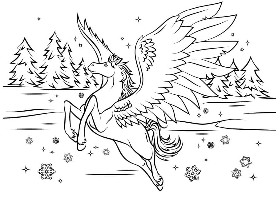 Pegasus di Musim Dingin