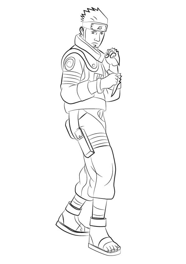 Asuma Sarutobi Berkelahi