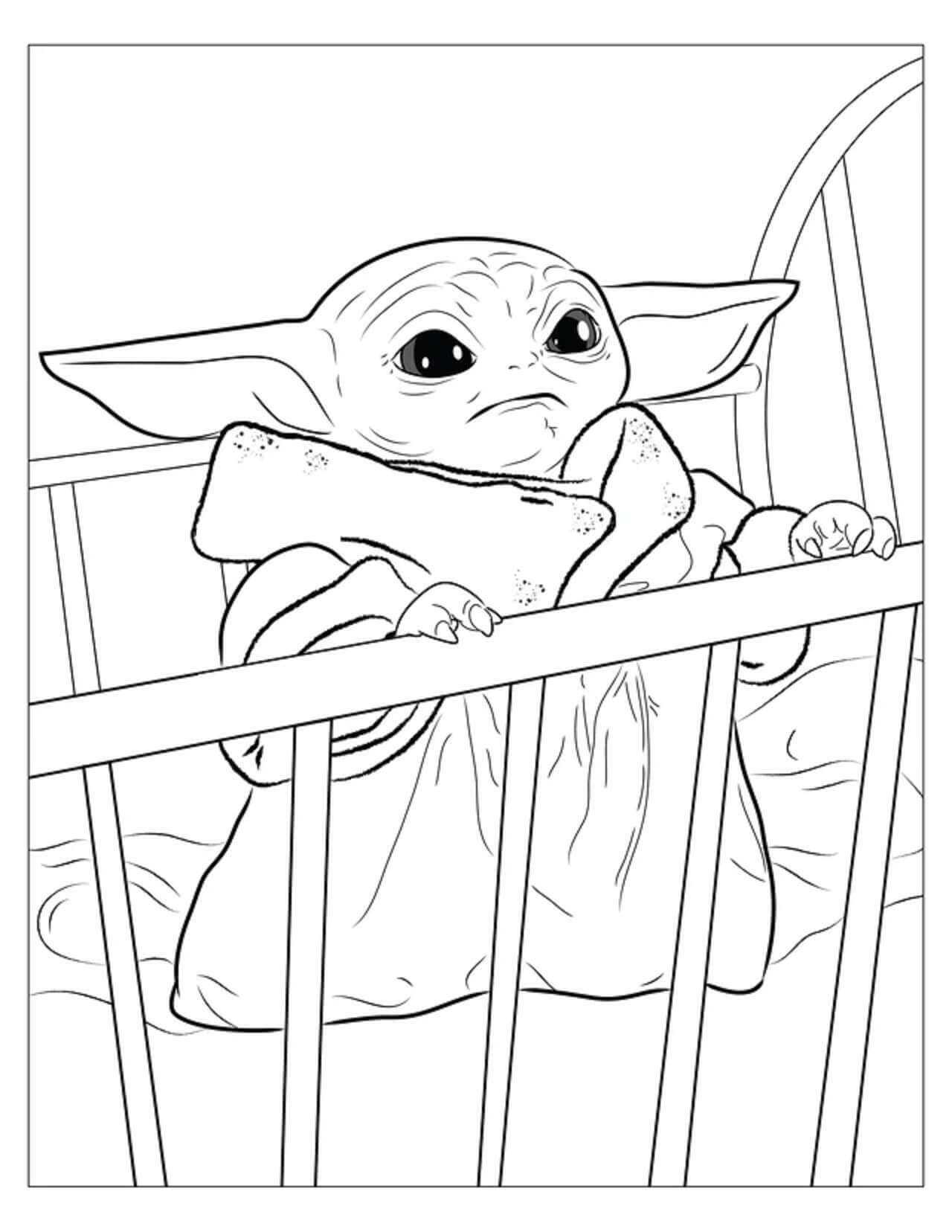 Bayi Yoda di Cradle