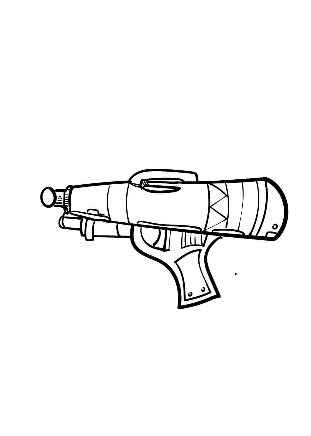 Pistol Nerf Sederhana