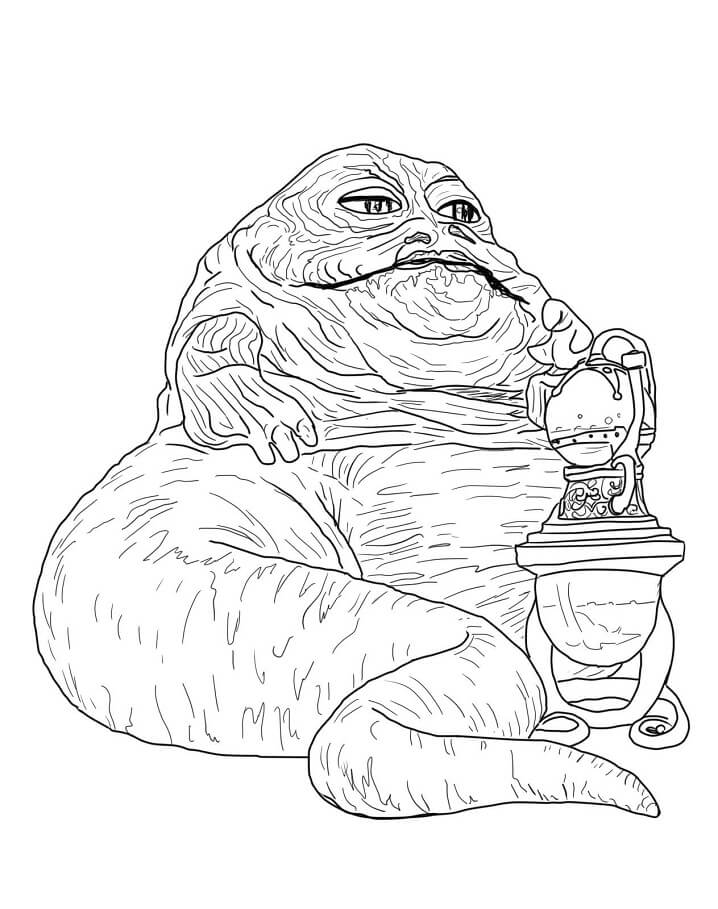 Jabba the Hutt di Perang Bintang