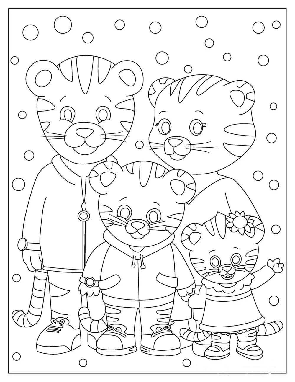 Keluarga Daniel Tigre