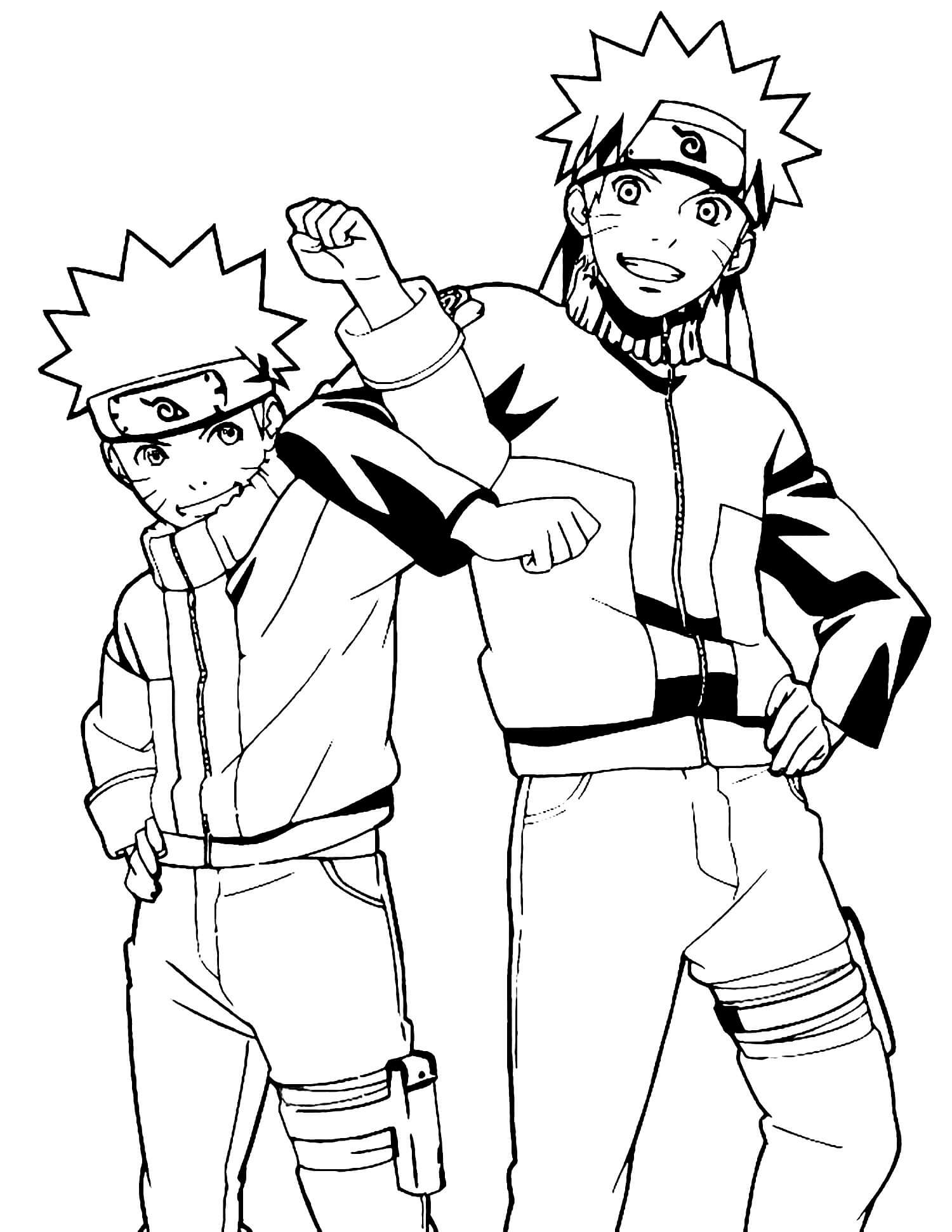 Naruto Kecil dan Naruto