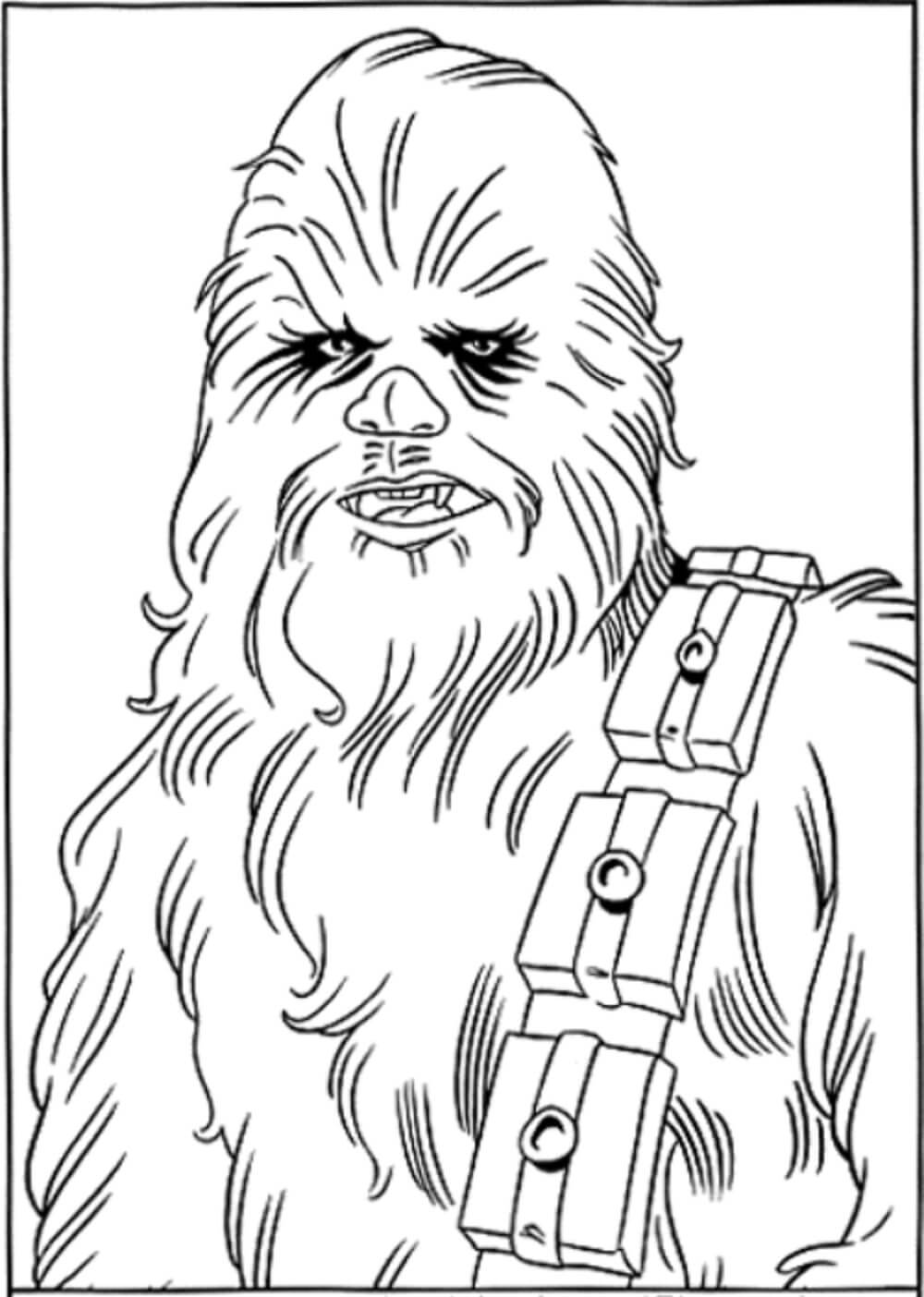 Potret Chewbacca