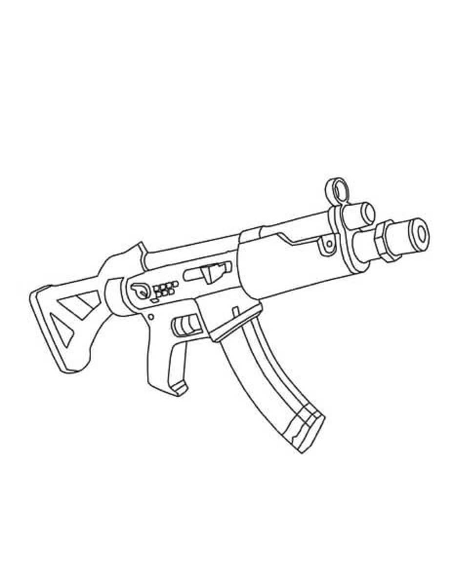 Senapan Mesin Ringan di Fortnite