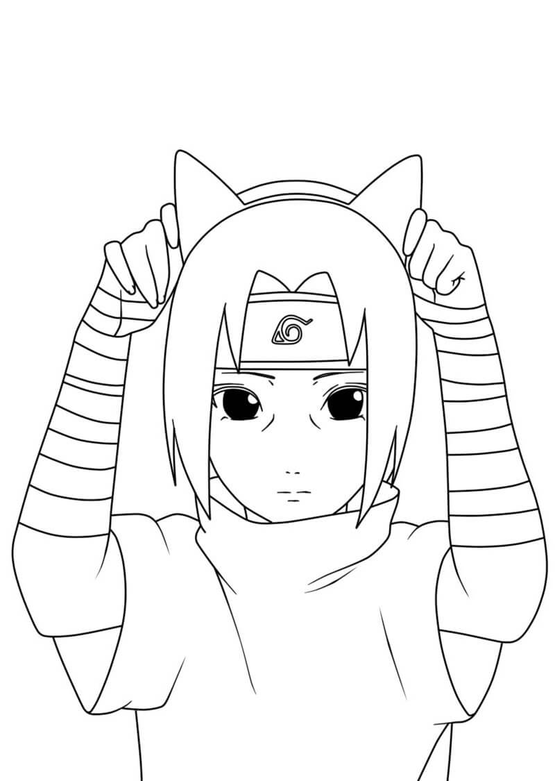 Wajah Kecil Itachi