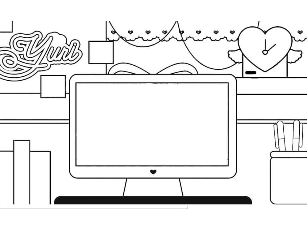 Lukisan Estetik Kanak-kanak Indie