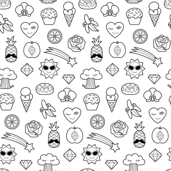 Lukisan Estetik Musim Panas