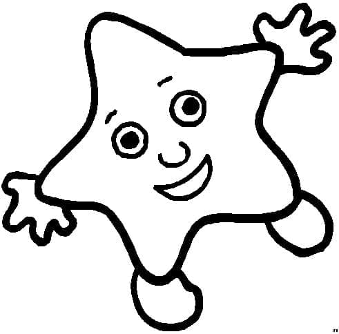 Bintang Lucu yang Dapat Dicetak 2