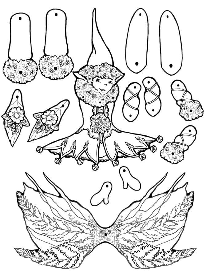 Dapat dicetak Wayang