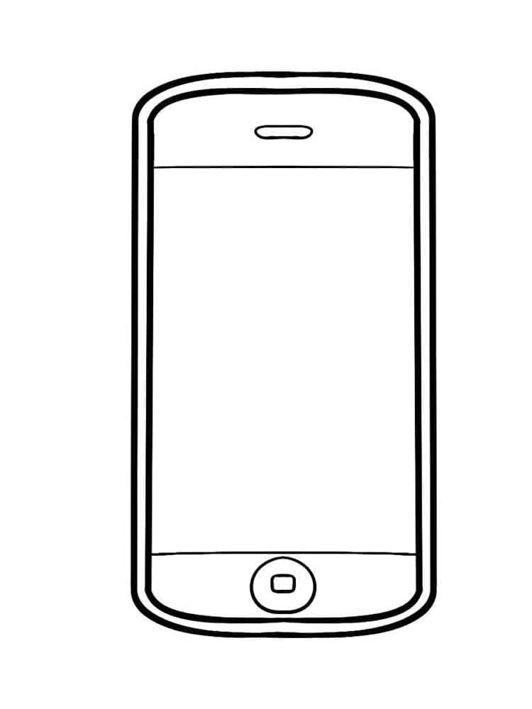 Dessin d'Iphone Gratuit