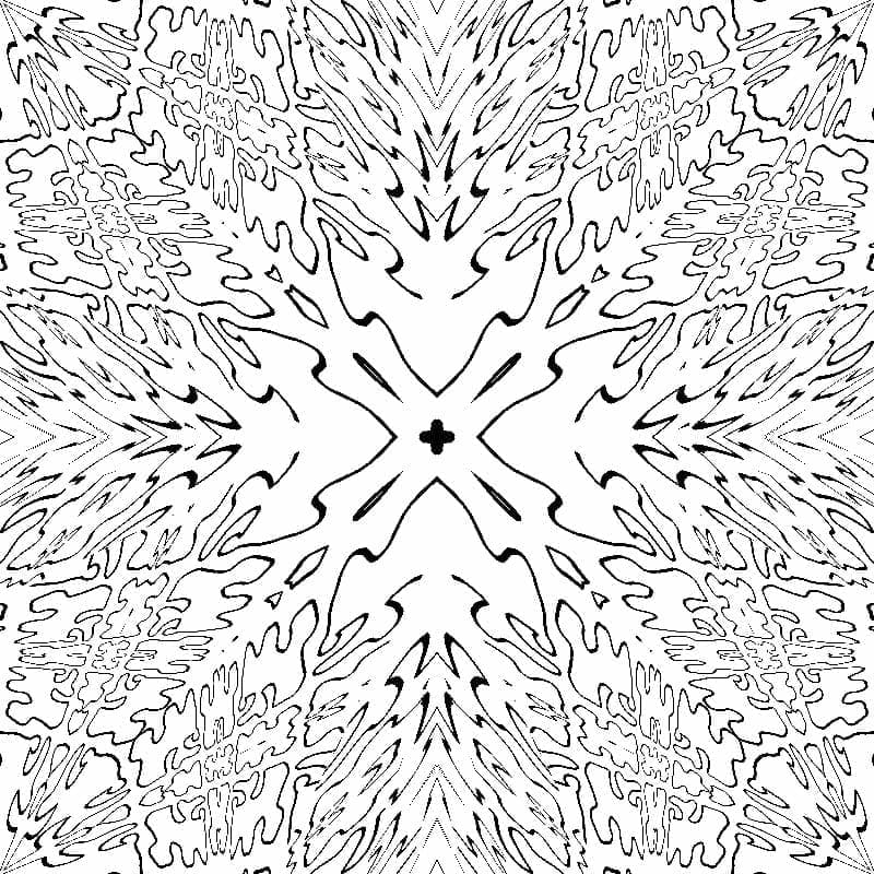 Pola Abstrak yang Menakjubkan