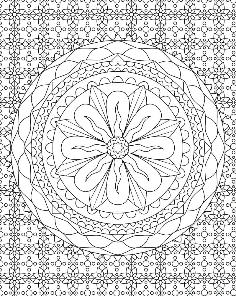 Pola Abstrak yang mengagumkan