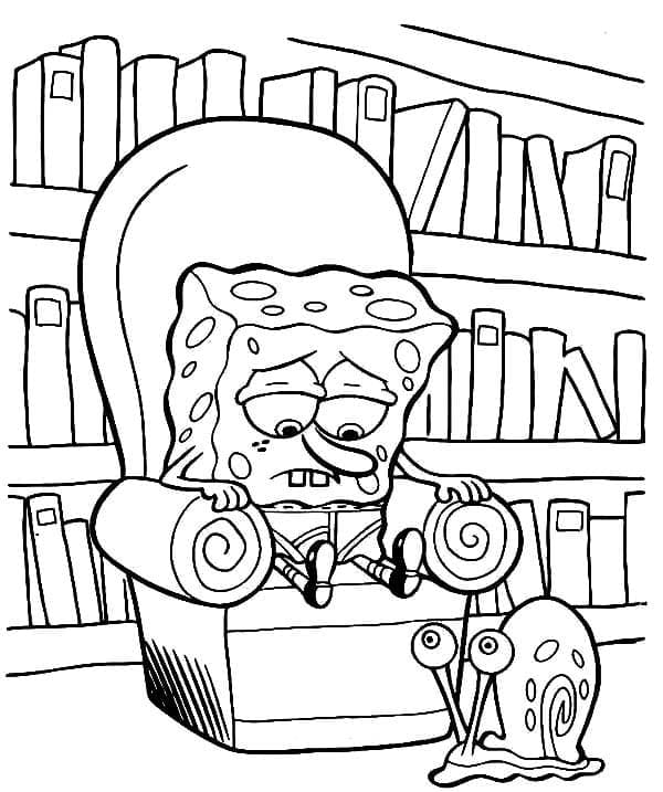 SpongeBob yang sedih