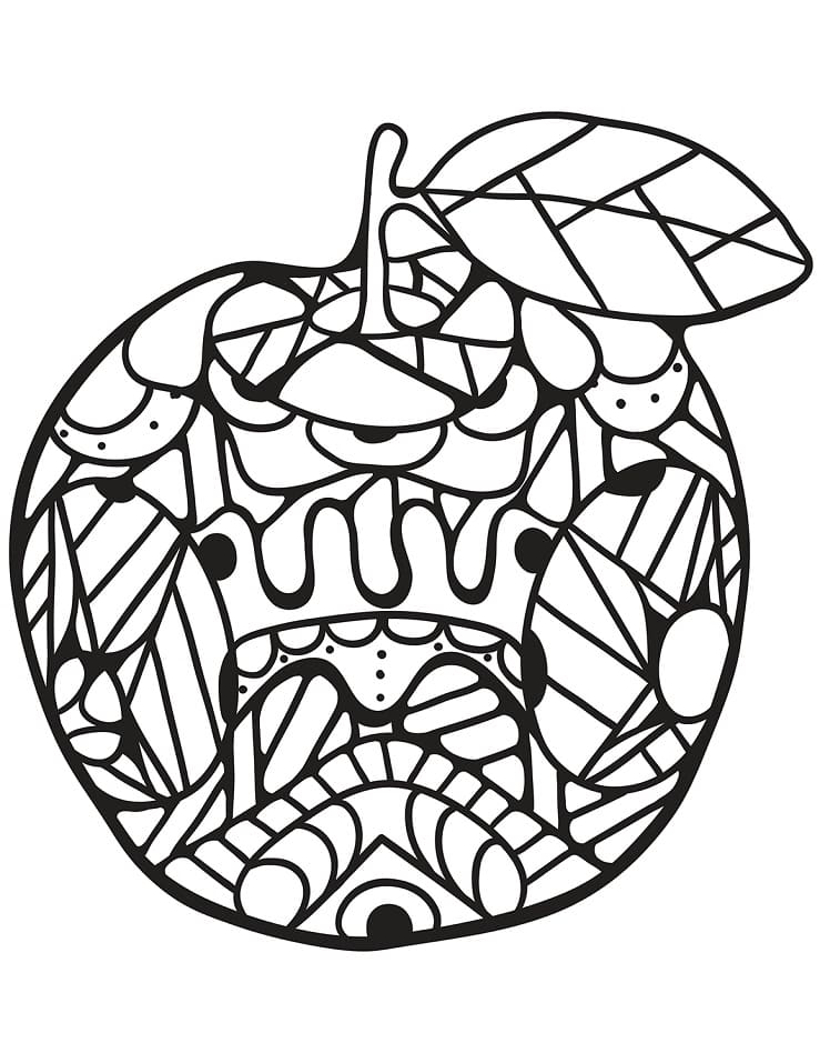 Apel Zentangle