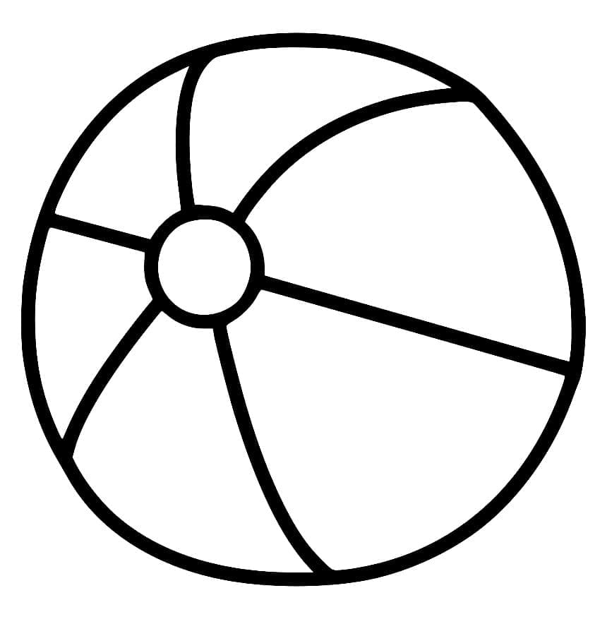 Bola Pantai yang Dapat Dicetak