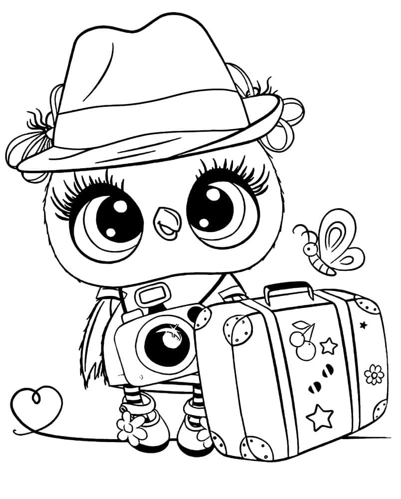 Burung Hantu yang Cantik