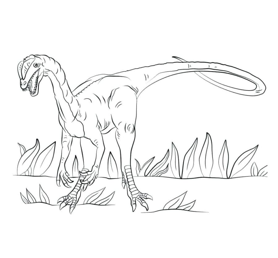 Dinosaurus dengan ekor panjang