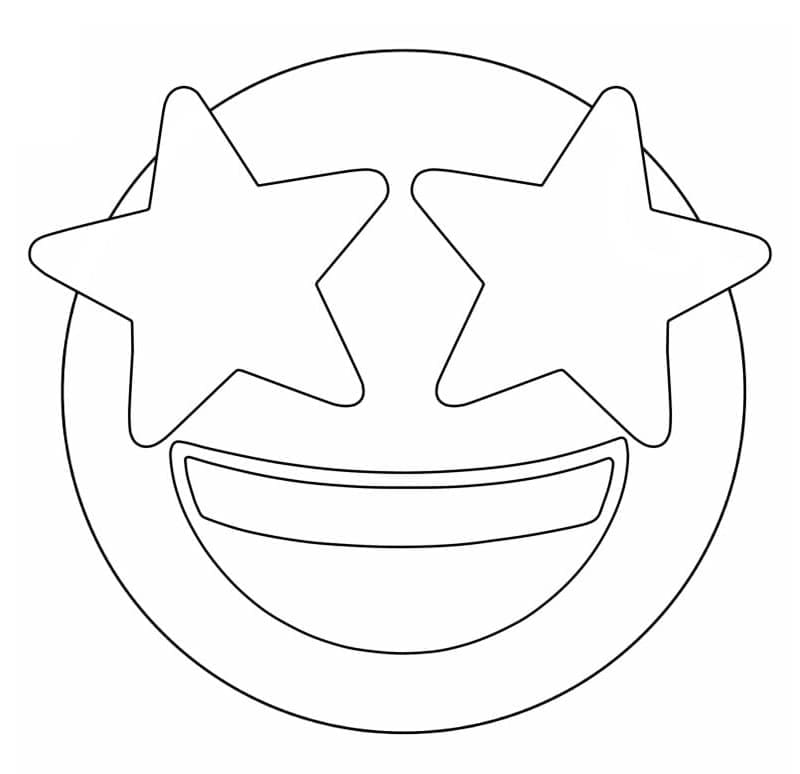 Emoji yang terkena bintang