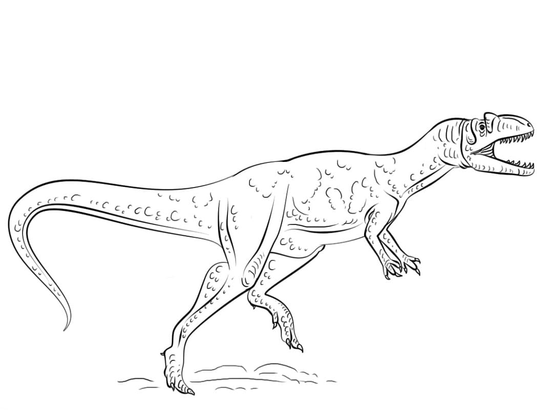 Gambar Allosaurus