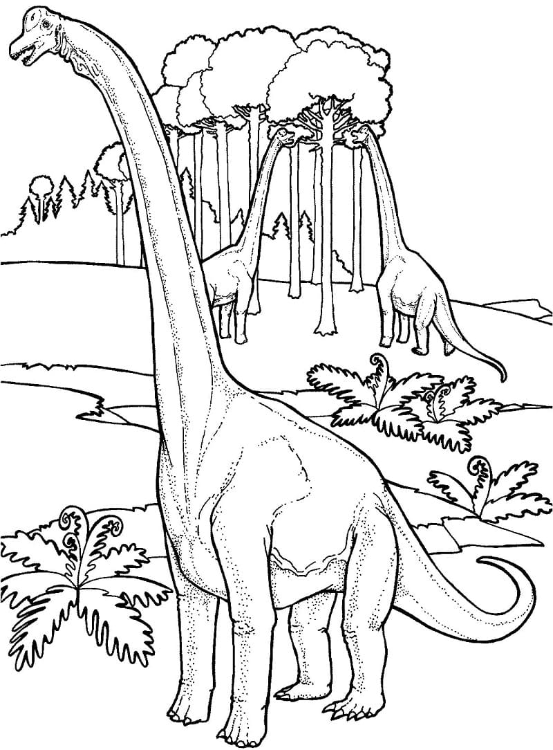 Gambar Brachiosaurus