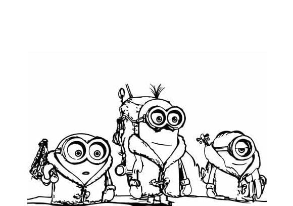 Gambar Tim Minion Lucu