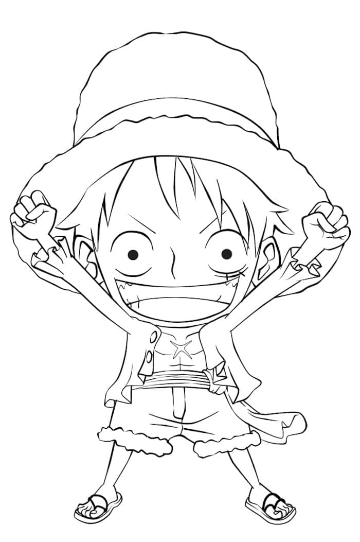 Luffy yang lucu