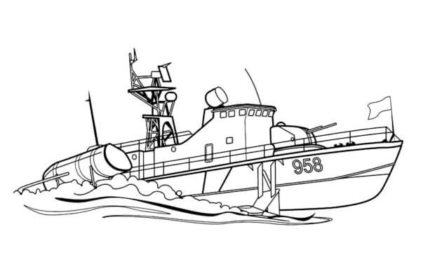 Kapal Perang di The Whirlwind