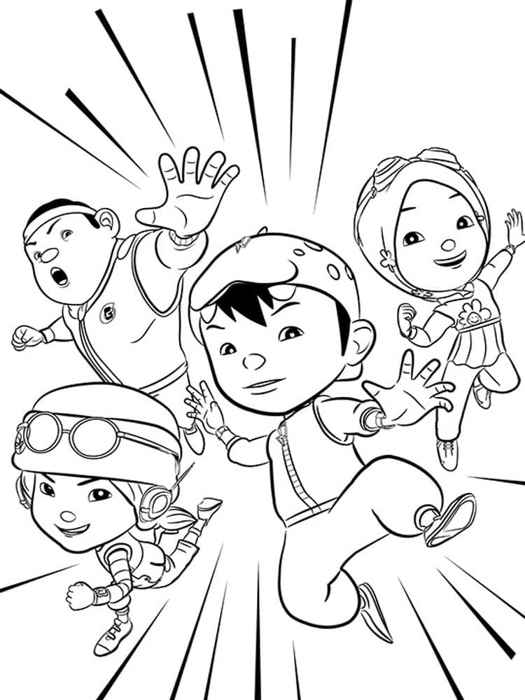 Karakter dari Boboiboy